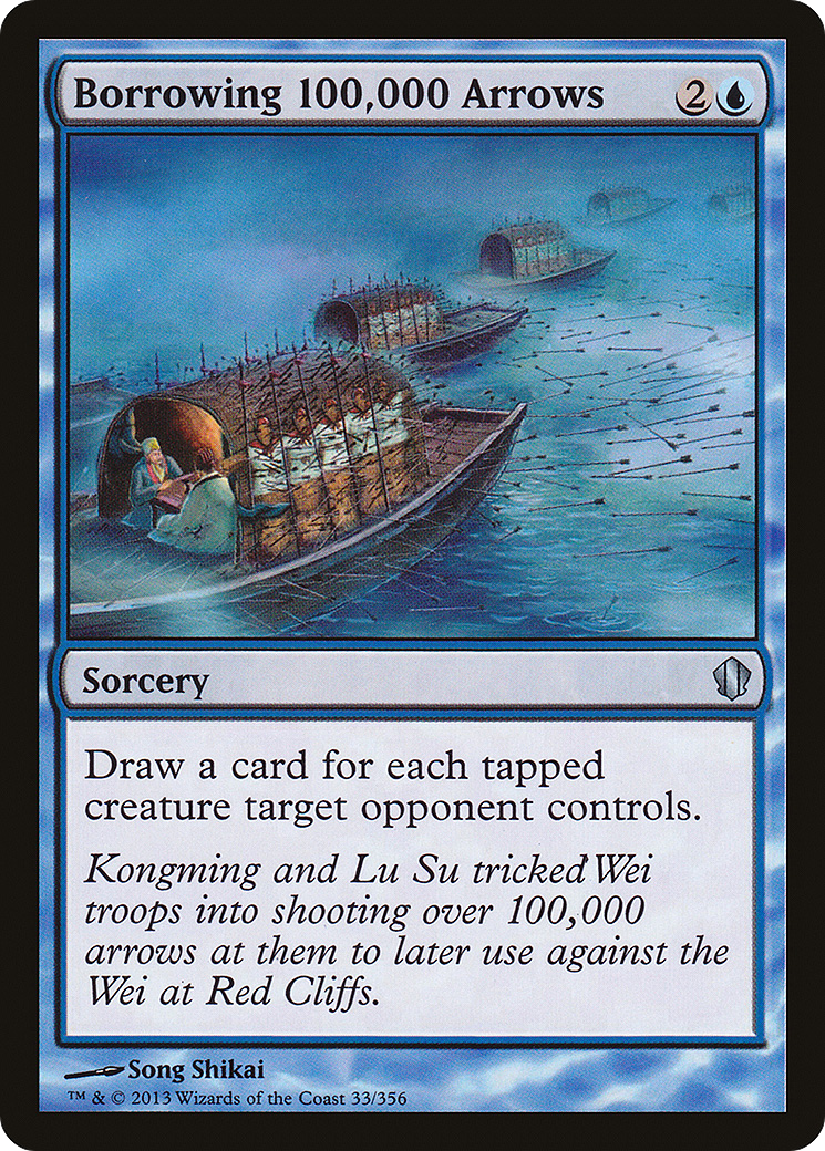 Borrowing 100,000 Arrows (C13-033) [Commander 2013] MTG Single Wizards of the Coast