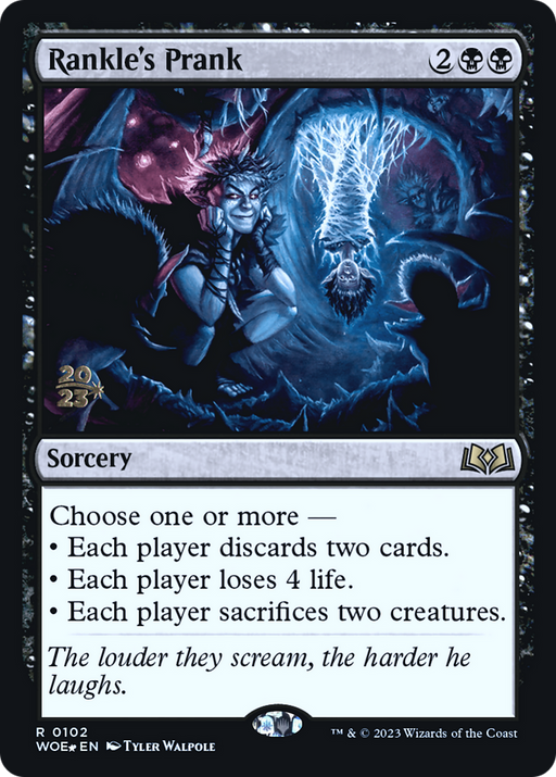 Rankle's Prank (PRE-102) [Wilds of Eldraine Promos] Foil MTG Single Wizards of the Coast
