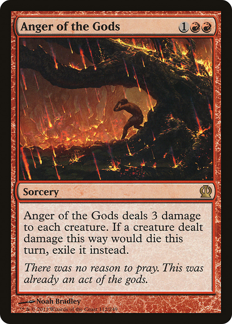 Anger of the Gods (THS-112) [Theros] MTG Single Wizards of the Coast