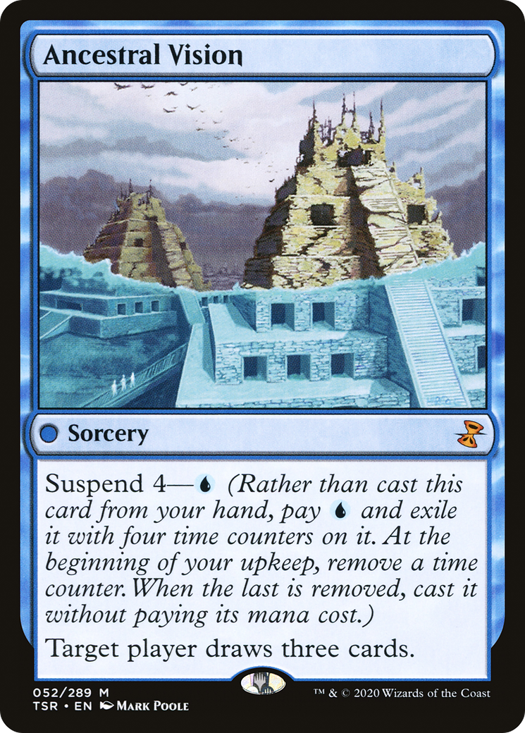 Ancestral Vision (TSR-052) [Time Spiral Remastered] MTG Single Wizards of the Coast