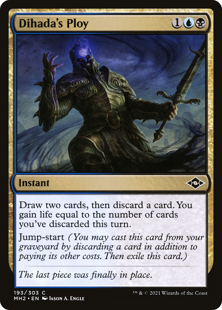 Dihada's Ploy (MH2-193) [Modern Horizons 2] MTG Single Wizards of the Coast
