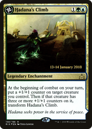 Hadana's Climb (PRE-158) [Rivals of Ixalan Promos] Foil MTG Single Wizards of the Coast