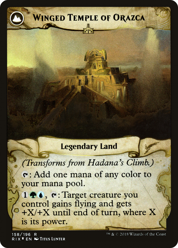 Hadana's Climb (PRE-158) [Rivals of Ixalan Promos] Foil MTG Single Wizards of the Coast