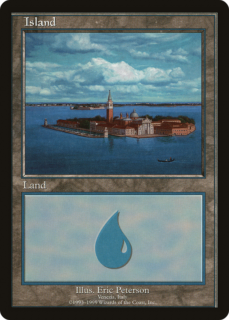 Island - Venezia (EURO-007) [Misc] European Land Program MTG Single Wizards of the Coast