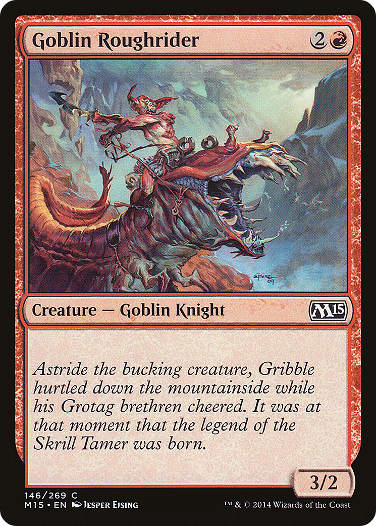 Goblin Roughrider (M15-146) [Magic 2015] Foil MTG Single Wizards of the Coast