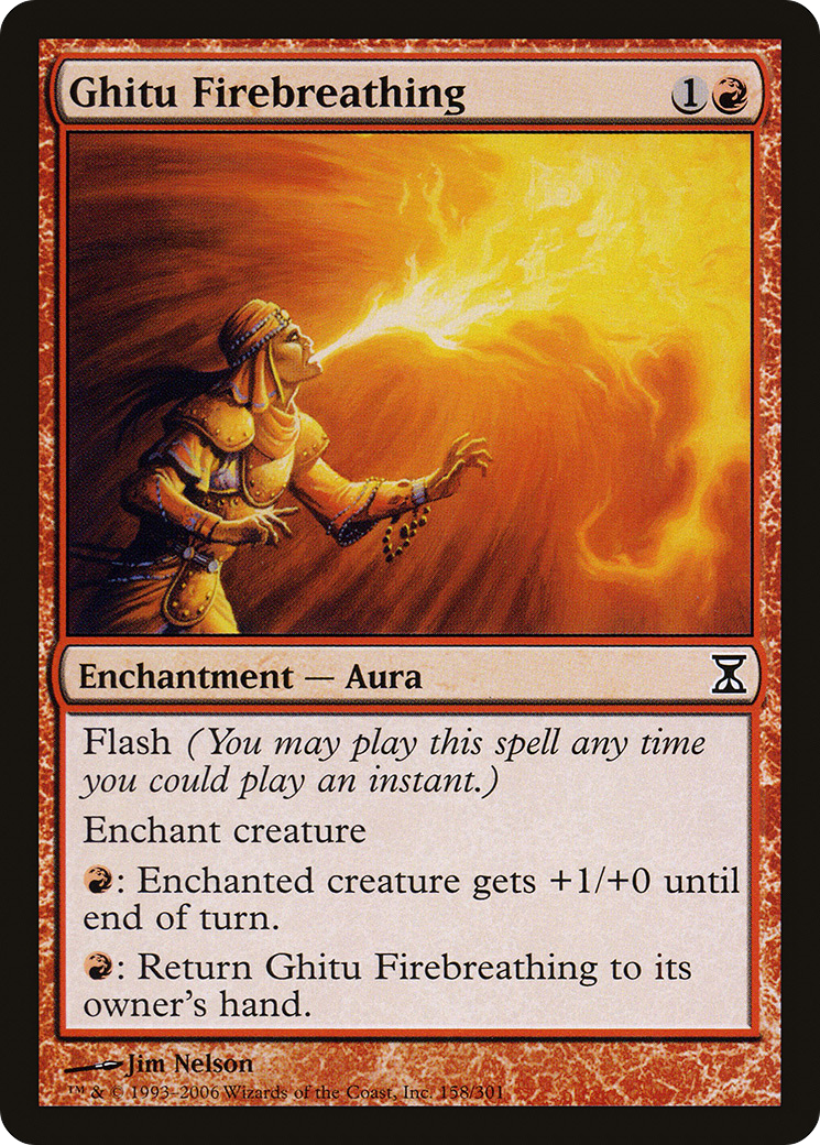 Ghitu Firebreathing (TSP-158) [Time Spiral] MTG Single Wizards of the Coast
