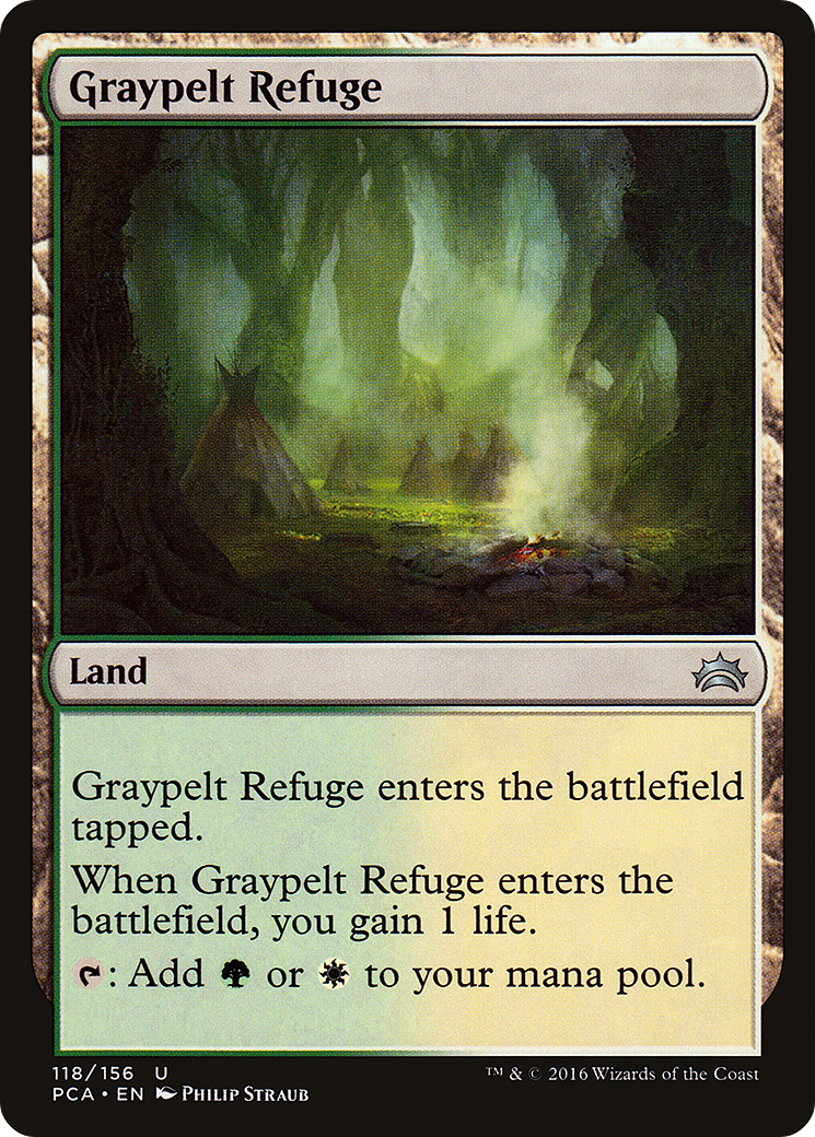 Graypelt Refuge (PCA-118) [Misc] Planechase Anthology MTG Single Wizards of the Coast