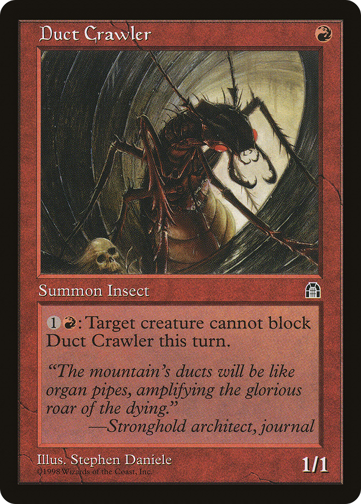 Duct Crawler (STH-079) [Stronghold] MTG Single Wizards of the Coast
