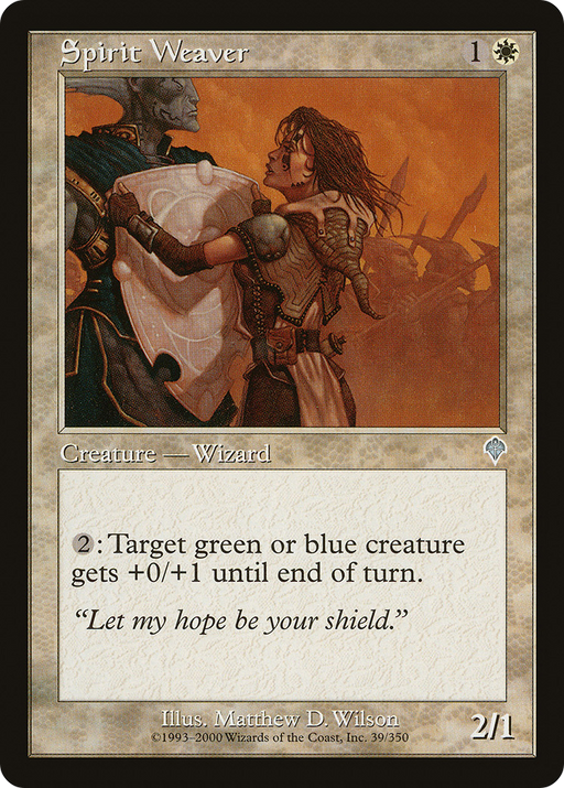 Spirit Weaver (INV-039) [Invasion] MTG Single Wizards of the Coast