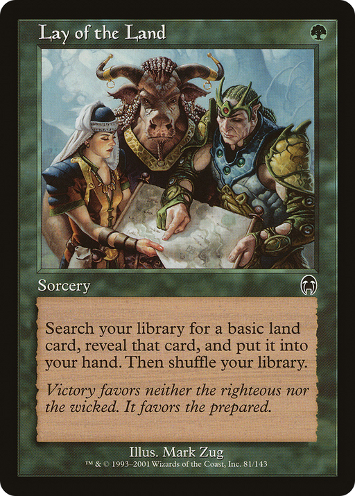 Lay of the Land (APC-081) [Apocalypse] MTG Single Wizards of the Coast