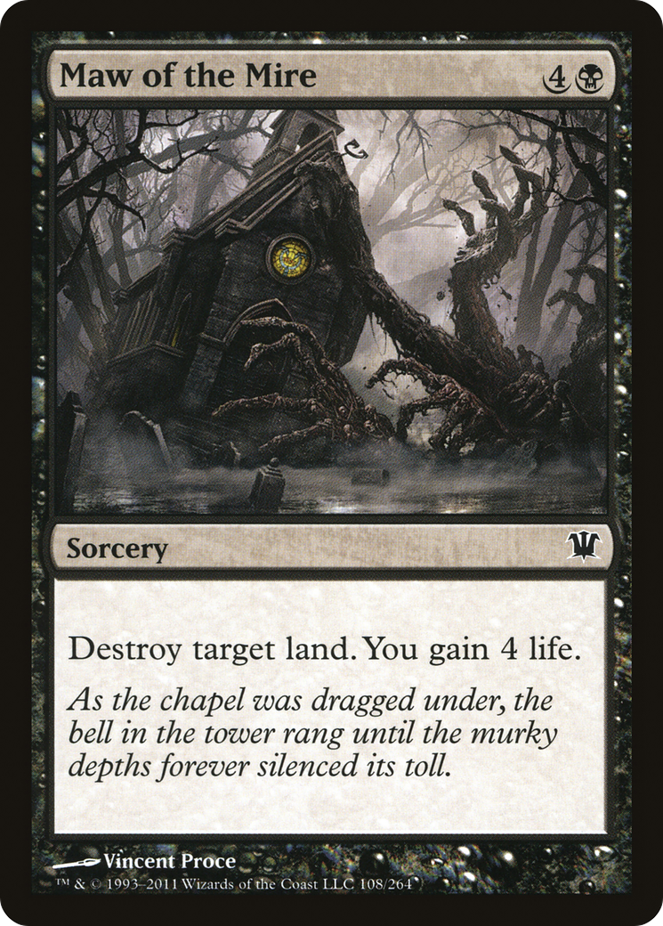 Maw of the Mire (ISD-108) [Innistrad] MTG Single Wizards of the Coast