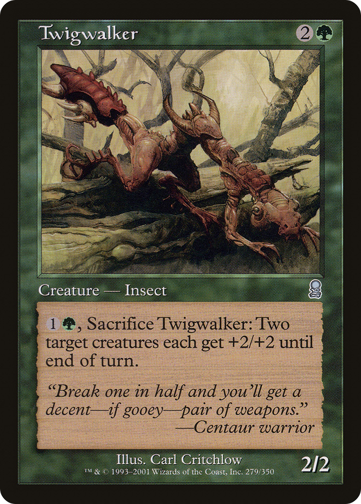 Twigwalker (ODY-279) [Odyssey] MTG Single Wizards of the Coast