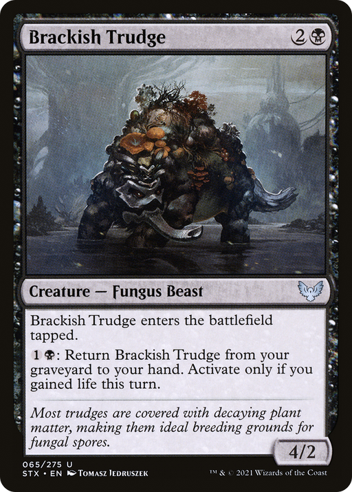 Brackish Trudge (STX-065) [Strixhaven: School of Mages] MTG Single Wizards of the Coast