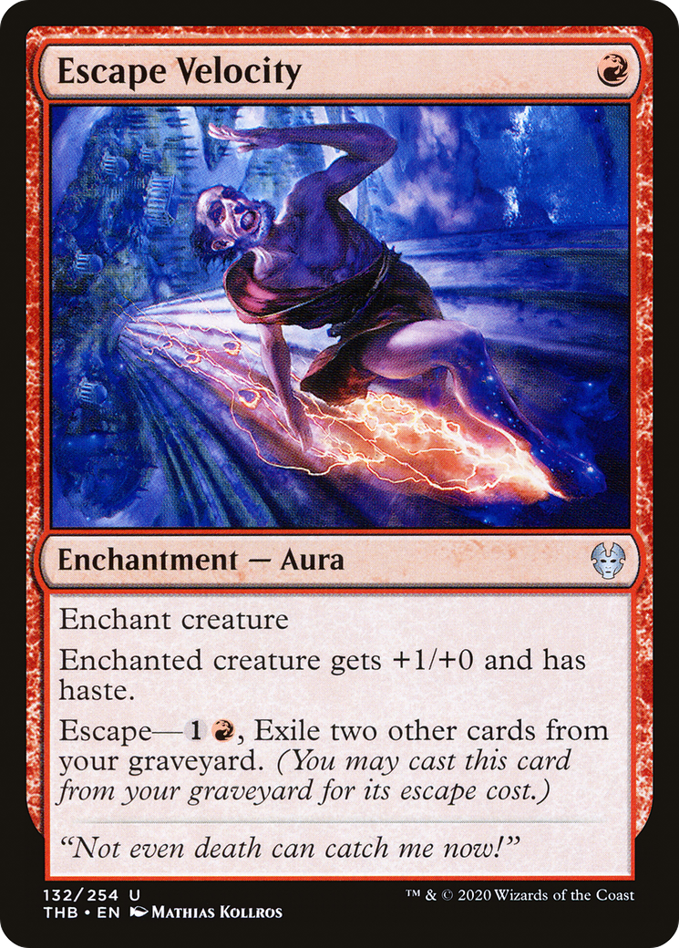 Escape Velocity (THB-132) [Theros Beyond Death] Foil MTG Single Wizards of the Coast