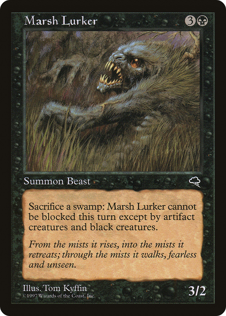 Marsh Lurker (TMP-144) [Tempest] MTG Single Wizards of the Coast