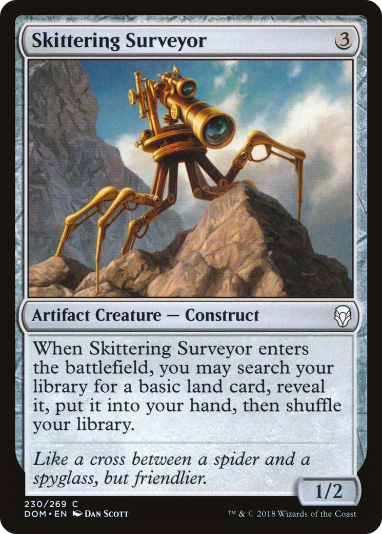Skittering Surveyor (DOM-230) [Dominaria] MTG Single Wizards of the Coast
