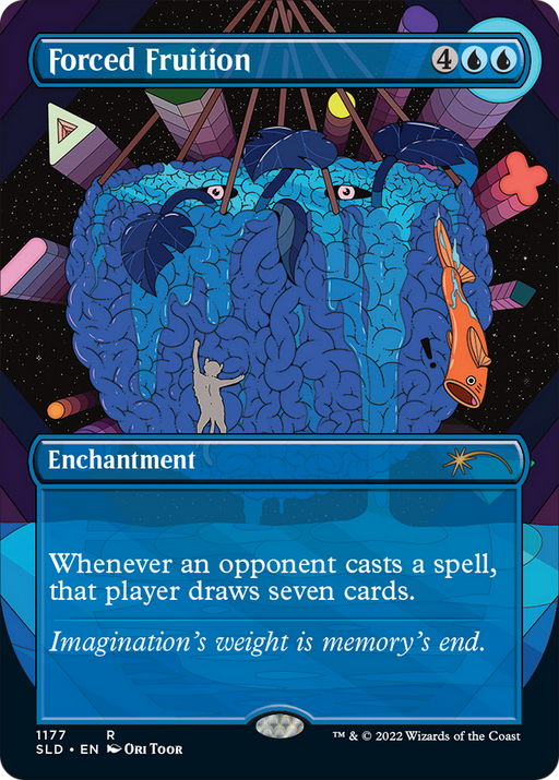 Forced Fruition (SLD-1177) [Secret Lair] Drop (Borderless) Foil MTG Single Wizards of the Coast