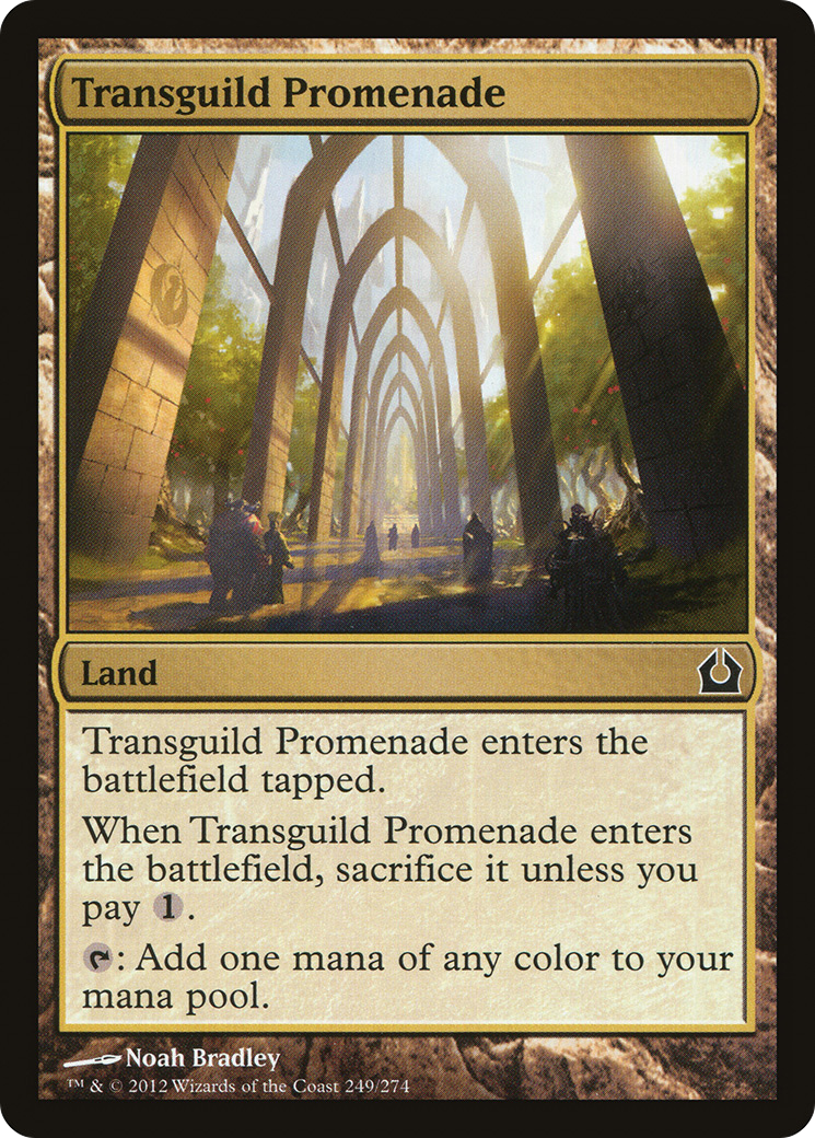 Transguild Promenade (RTR-249) [Return to Ravnica] Foil MTG Single Wizards of the Coast