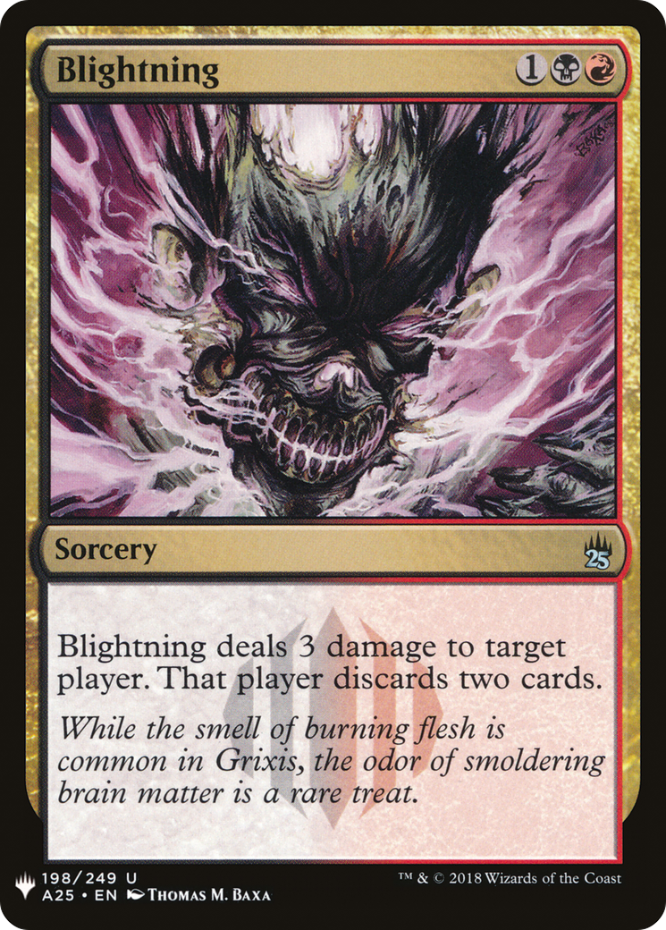 Blightning (LIST-A25-198) [Mystery Booster] The List MTG Single Wizards of the Coast