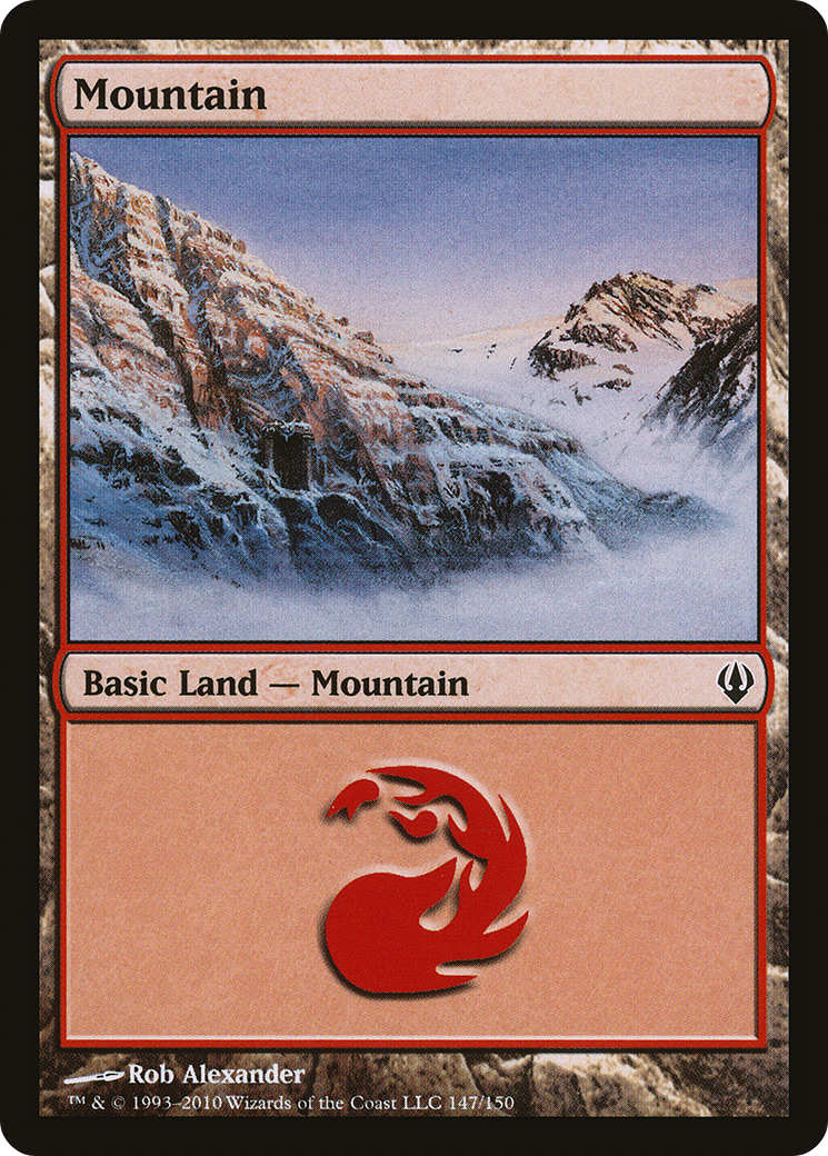 Mountain (147) (ARC-147) [Misc] Archenemy MTG Single Wizards of the Coast