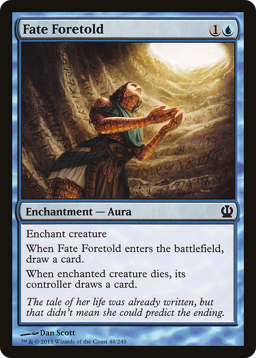 Fate Foretold (THS-048) [Theros] MTG Single Wizards of the Coast