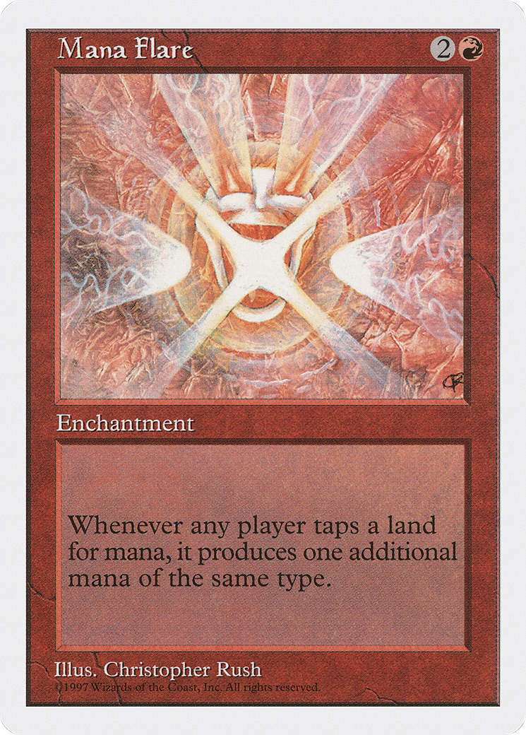Mana Flare (5ED-249) [Fifth Edition] MTG Single Wizards of the Coast