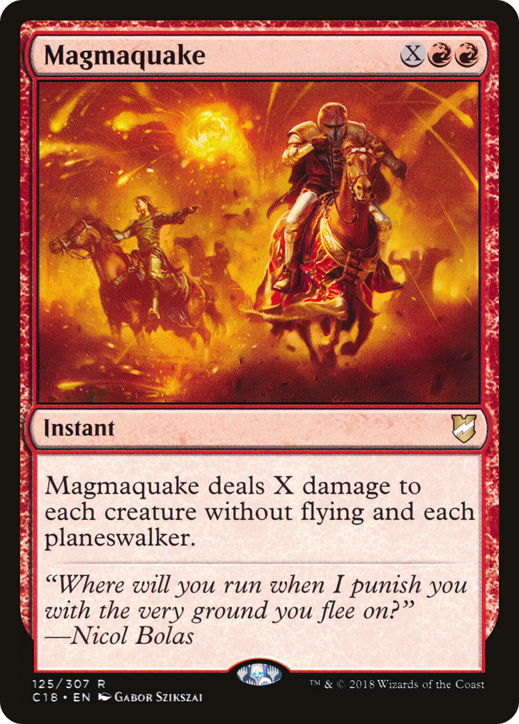 Magmaquake (C18-125) [Commander 2018] MTG Single Wizards of the Coast