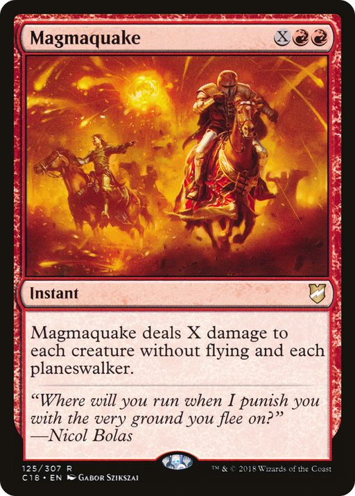 Magmaquake (C18-125) [Commander 2018] MTG Single Wizards of the Coast