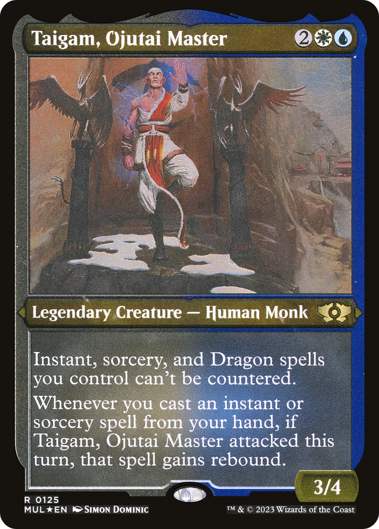 Taigam, Ojutai Master (MUL-125) [Multiverse Legends] Foil MTG Single Multiverse Legends