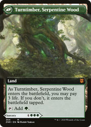 Turntimber Symbiosis (ZNR-364) [Zendikar Rising] (Extended Art) Foil MTG Single Wizards of the Coast