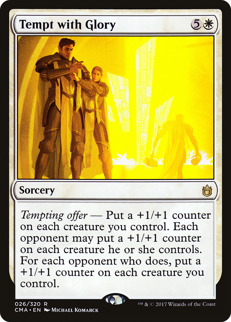 Tempt with Glory (CMA-026) [Commander Anthology] MTG Single Wizards of the Coast