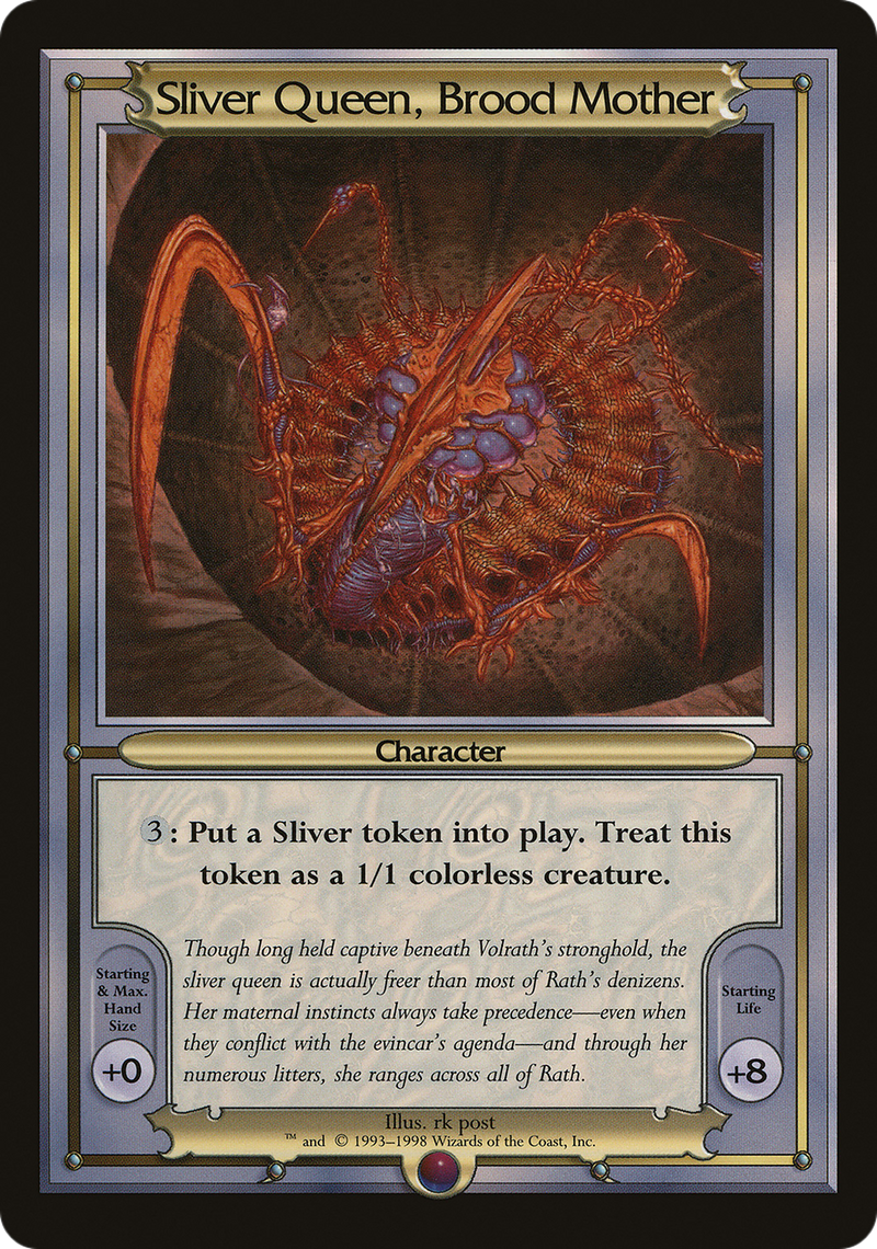 Sliver Queen, Brood Mother (VNG-307) [Oversized] Vanguard Series MTG Single Wizards of the Coast