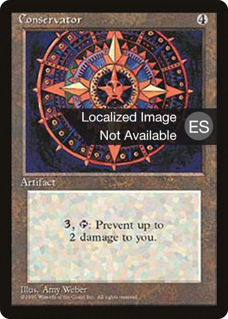 Conservator (4BB-309) [Fourth Edition Foreign Black Border] MTG Single Wizards of the Coast