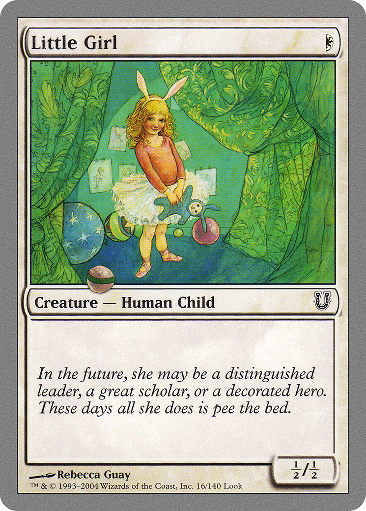 Little Girl (UNH-016) [Unhinged] MTG Single Wizards of the Coast