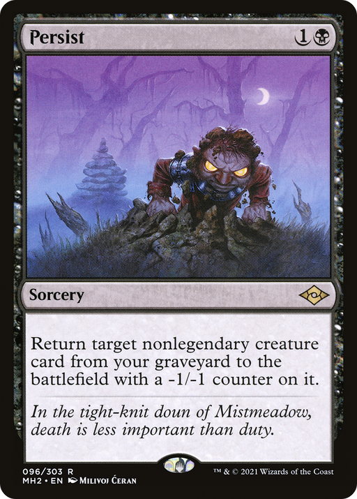 Persist (MH2-096) [Modern Horizons 2] MTG Single Modern Horizons 2