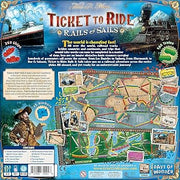 Ticket To Ride: Rails & Sails Board Games Days of Wonder