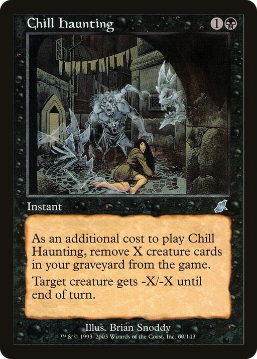 Chill Haunting (SCG-060) [Scourge] MTG Single Wizards of the Coast