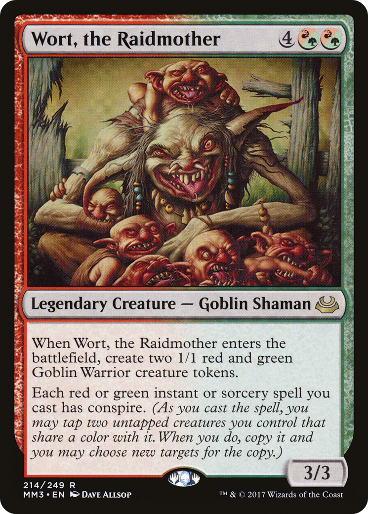 Wort, the Raidmother (MM3-214) [Modern Masters 2017] MTG Single Modern Masters 2017