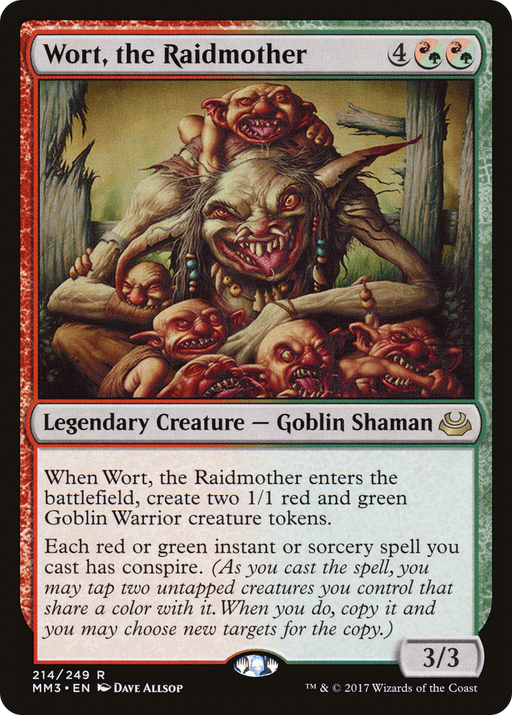 Wort, the Raidmother (MM3-214) [Modern Masters 2017] Foil MTG Single Modern Masters 2017