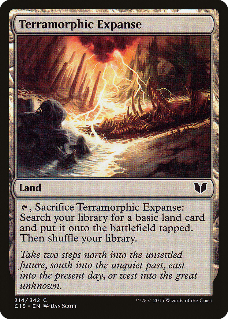 Terramorphic Expanse (C15-314) [Commander 2015] MTG Single Wizards of the Coast