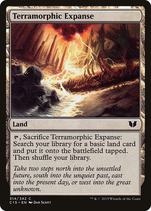 Terramorphic Expanse (C15-314) [Commander 2015] MTG Single Wizards of the Coast