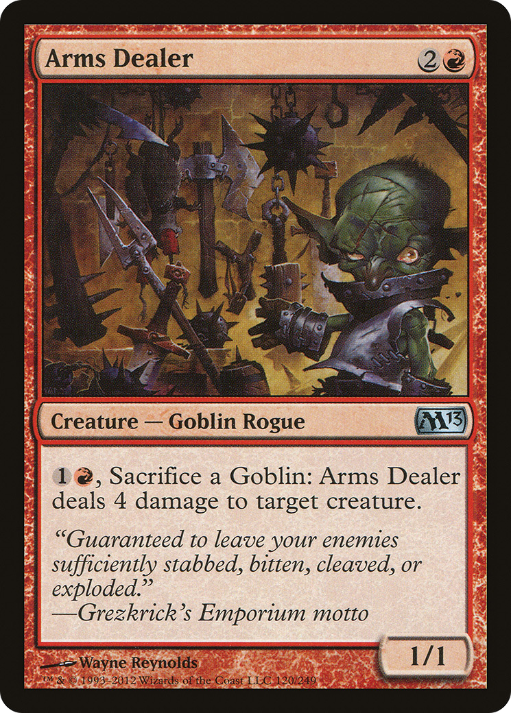 Arms Dealer (M13-120) [Magic 2013] MTG Single Wizards of the Coast