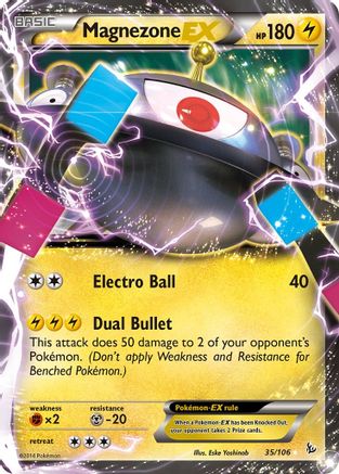 Magnezone EX (35/106) Holofoil [XY: Flashfire] Pokemon Single Pokémon