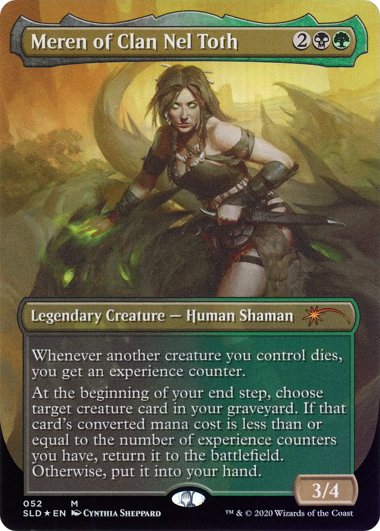 Meren of Clan Nel Toth (SLD-052) [Secret Lair] Drop (Borderless) Foil MTG Single Wizards of the Coast