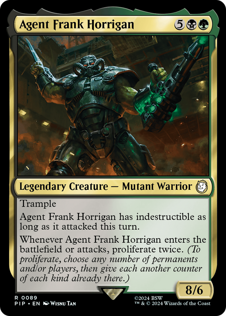 Agent Frank Horrigan (PIP-089) [Fallout] MTG Single Wizards of the Coast