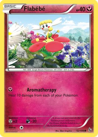 Flabebe (62/106) [XY: Flashfire] Pokemon Single Pokémon