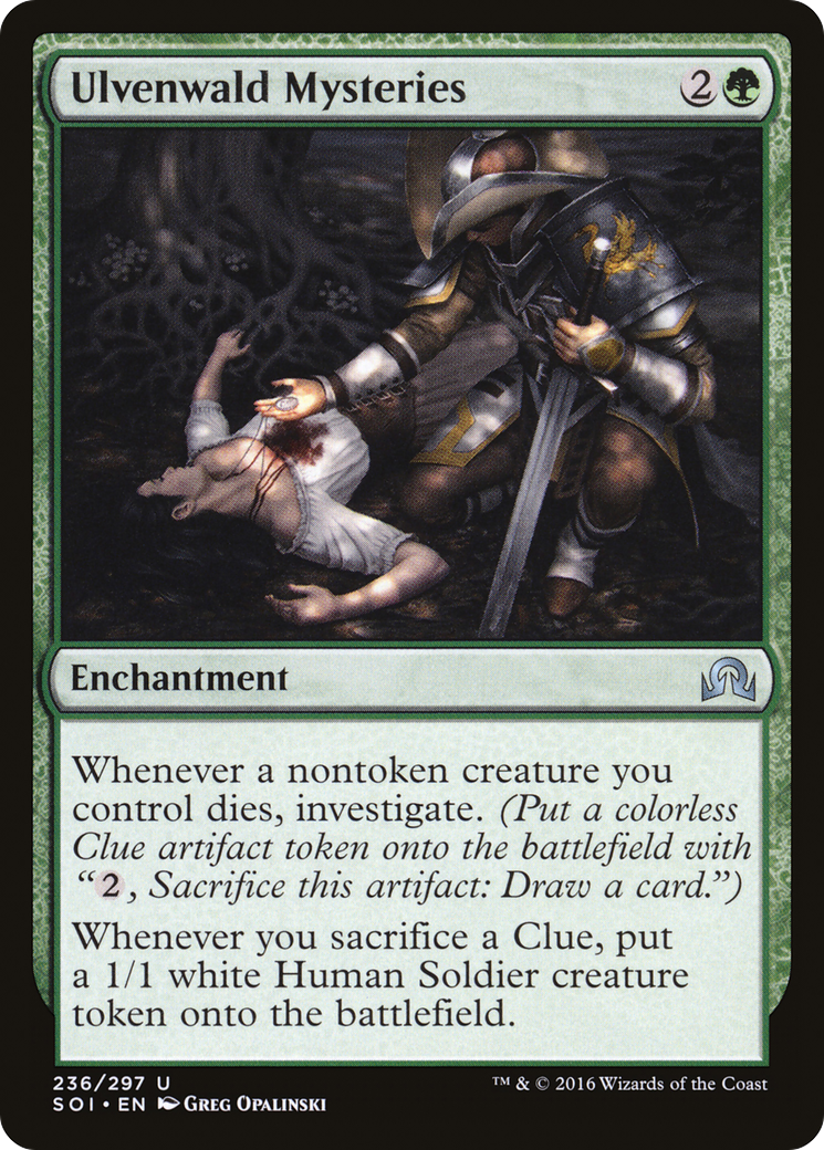 Ulvenwald Mysteries (SOI-236) [Shadows over Innistrad] Foil MTG Single Wizards of the Coast
