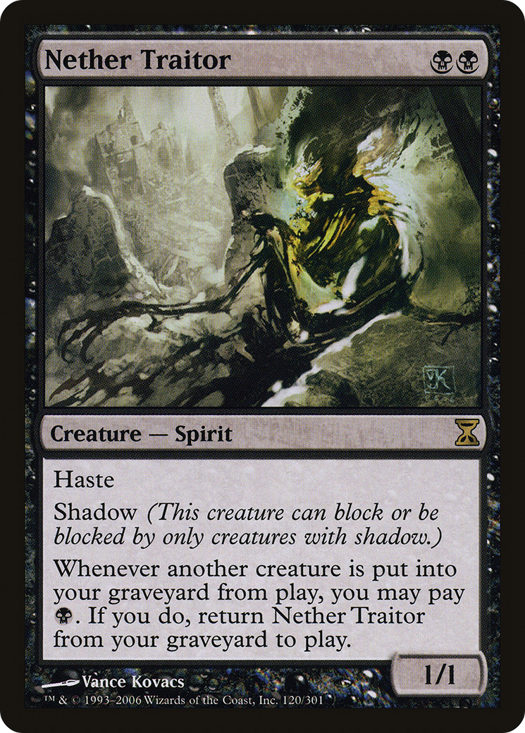 Nether Traitor (TSP-120) [Time Spiral] MTG Single Wizards of the Coast