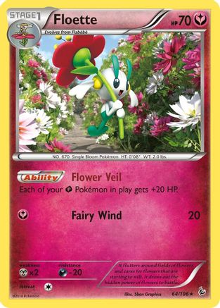 Floette (64/106) [XY: Flashfire] Pokemon Single Pokémon