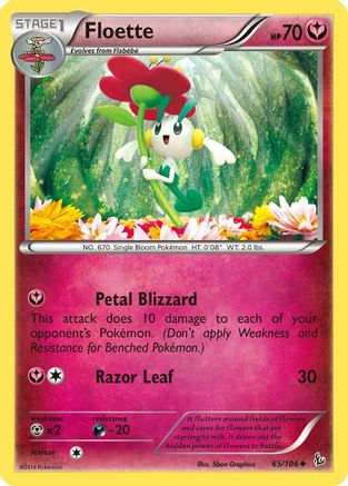 Floette (65/106) [XY: Flashfire] Pokemon Single Pokémon